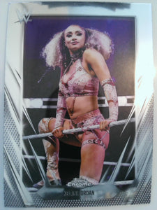 2026 Topps Chrome WWE Wrestling Kelani Jordan #95