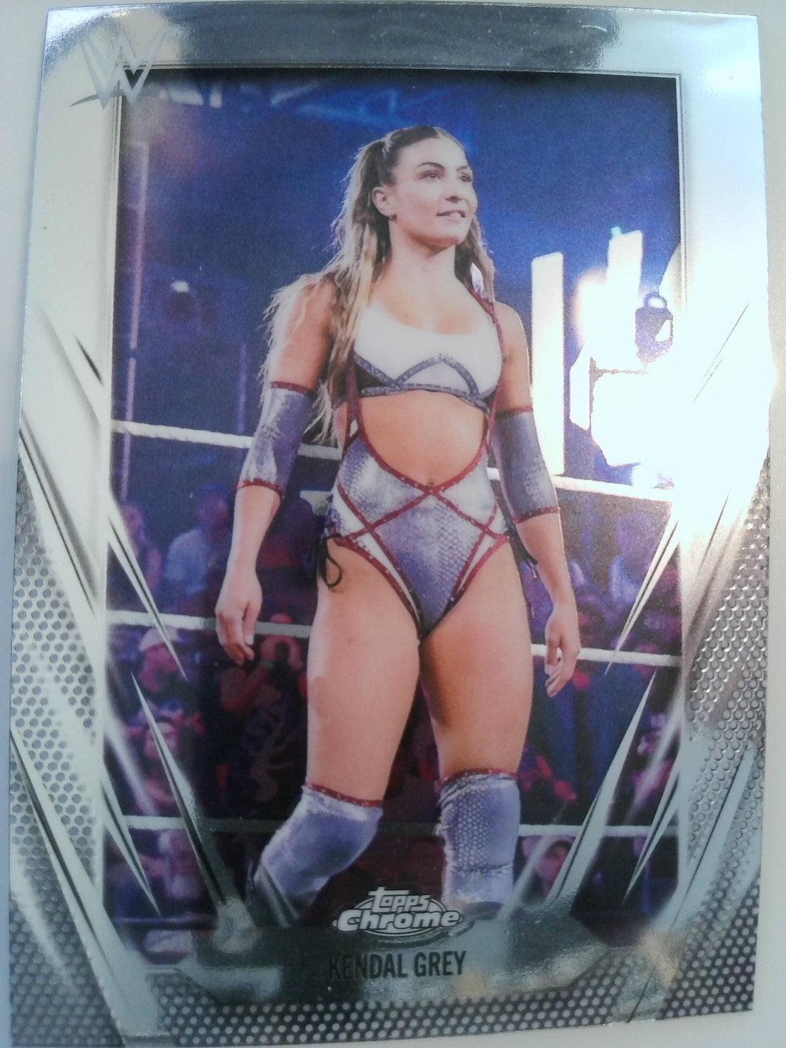2026 Topps Chrome WWE Wrestling Kendal Grey #148