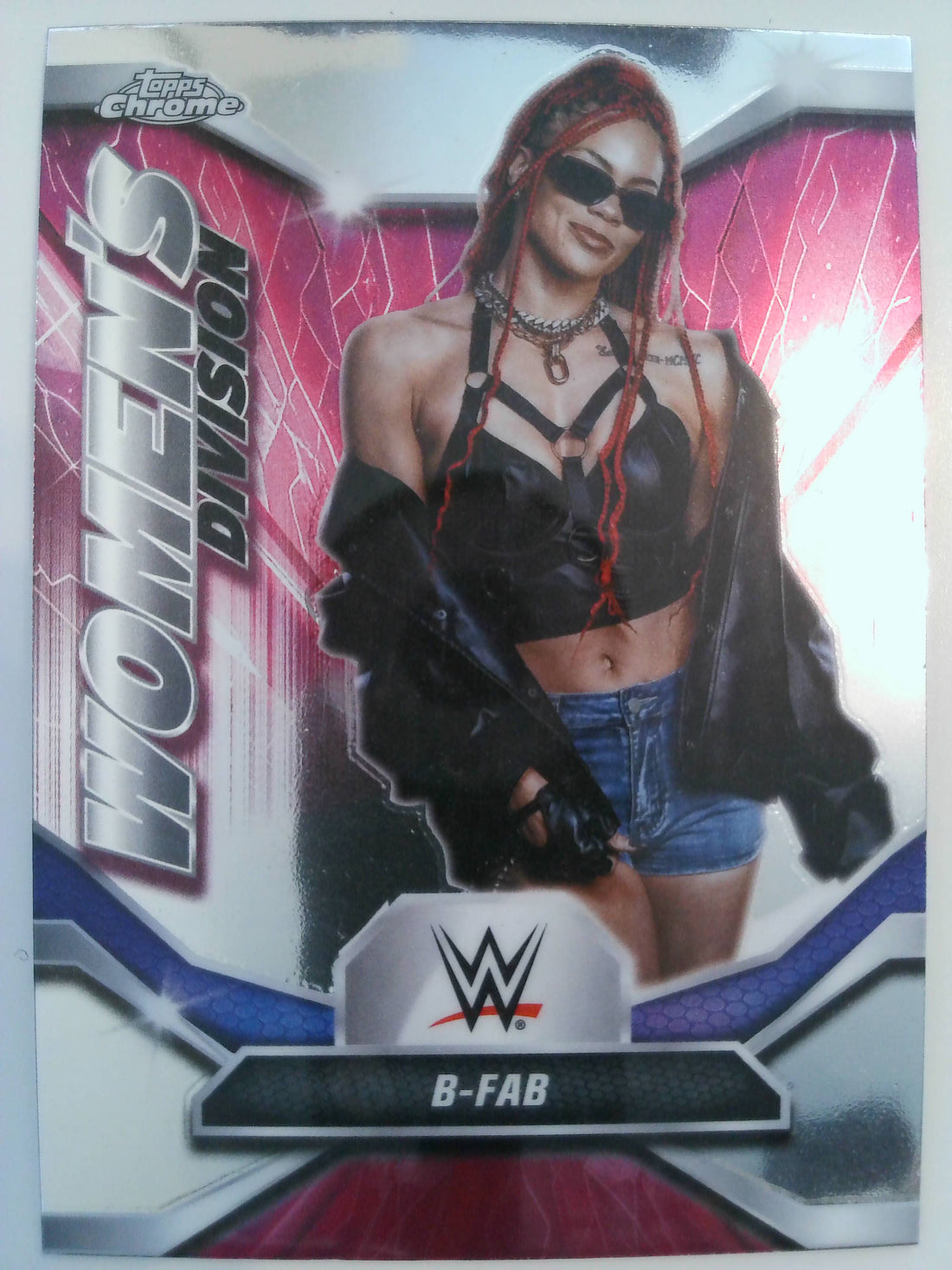 2026 Topps Chrome WWE Wrestling Women's Division B-Fab #WDV-35