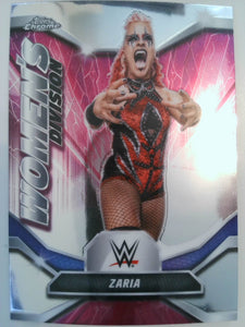 2026 Topps Chrome WWE Wrestling Women's Division Zaria #WDV-22