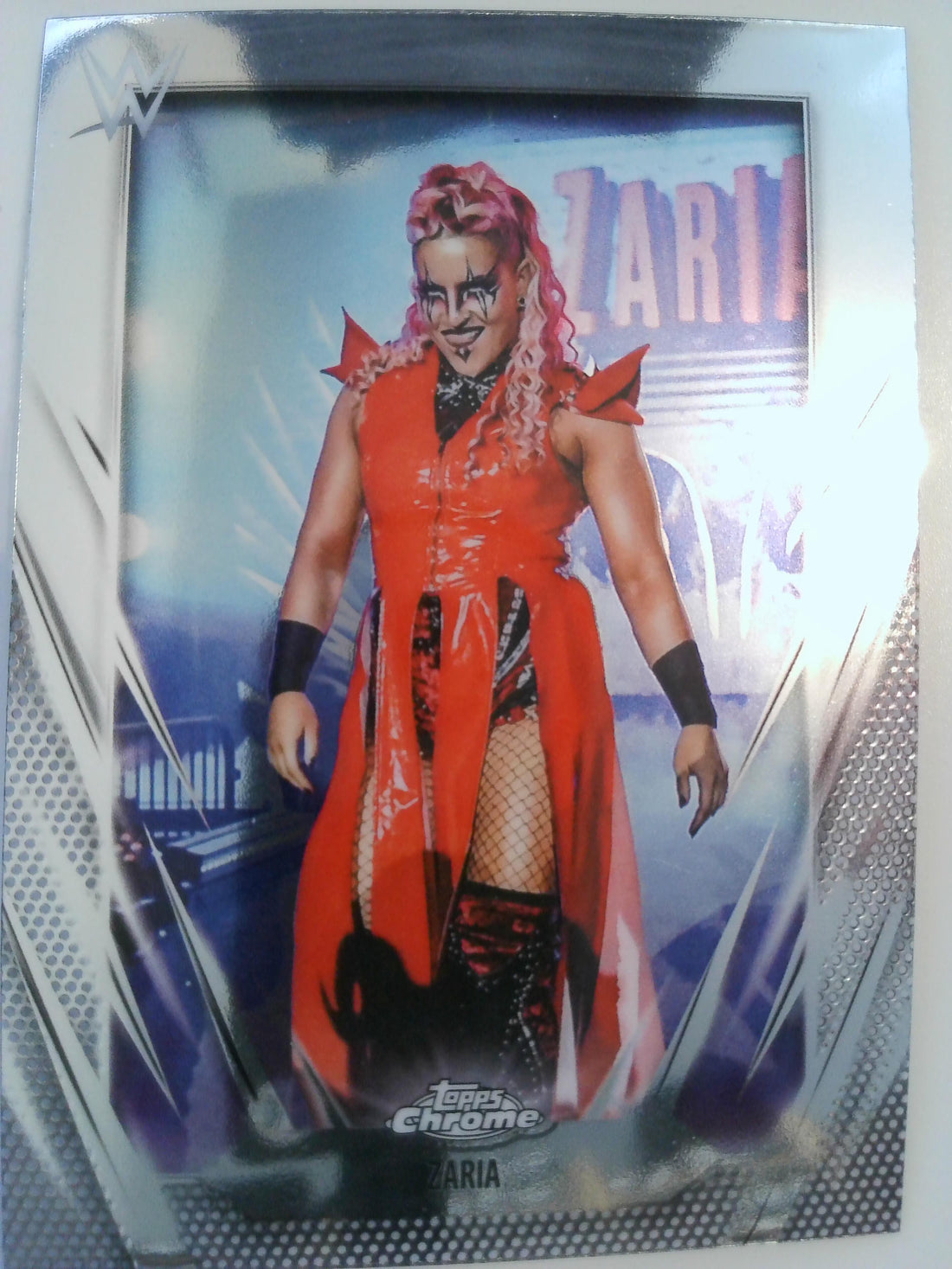 2026 Topps Chrome WWE Wrestling Zaria #158