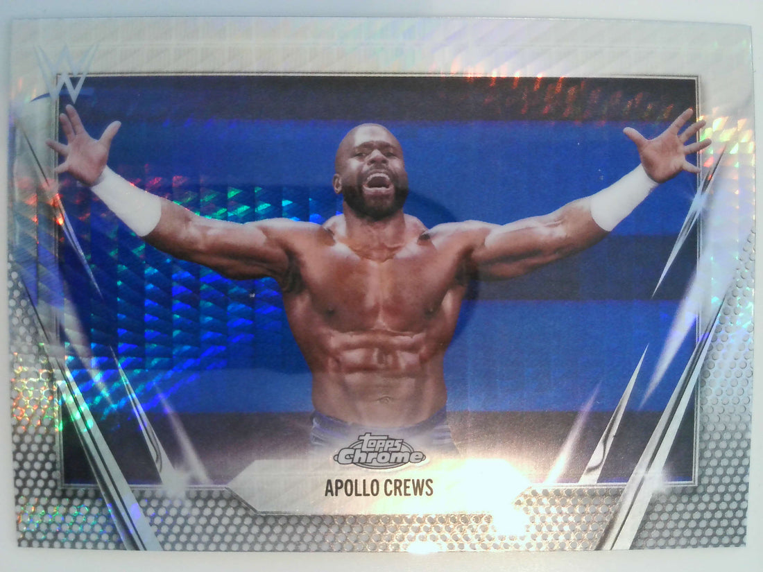 2026 Topps Chrome WWE Wrestling Apollo Crews #175
