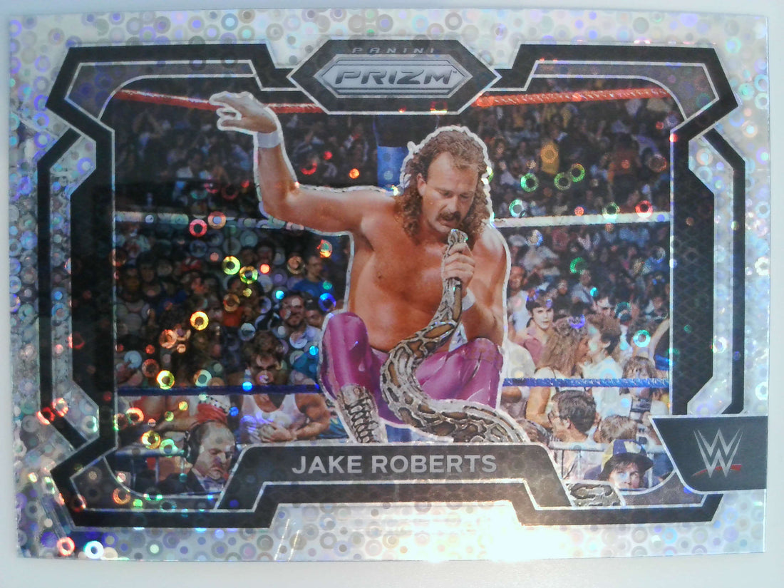 2024 Panini Prizm WWE Wrestling Under Card Prizms Jake Roberts #87