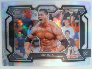 2024 Panini Prizm WWE Wrestling Silver Prizms Batista #84