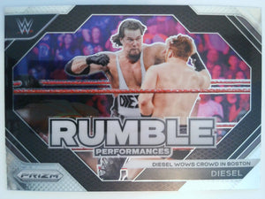 2024 Panini Prizm WWE Wrestling Rumble Performances DIESEL #9