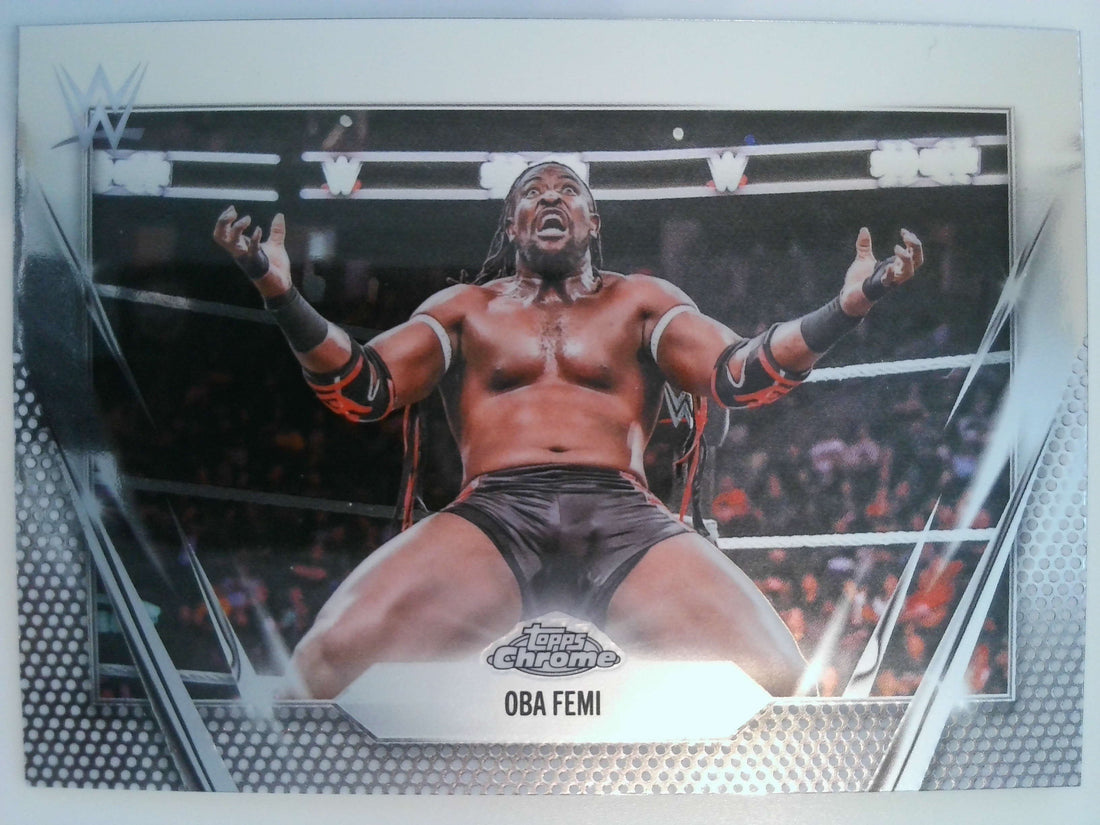 2026 Topps Chrome WWE Wrestling Oba Femi #120