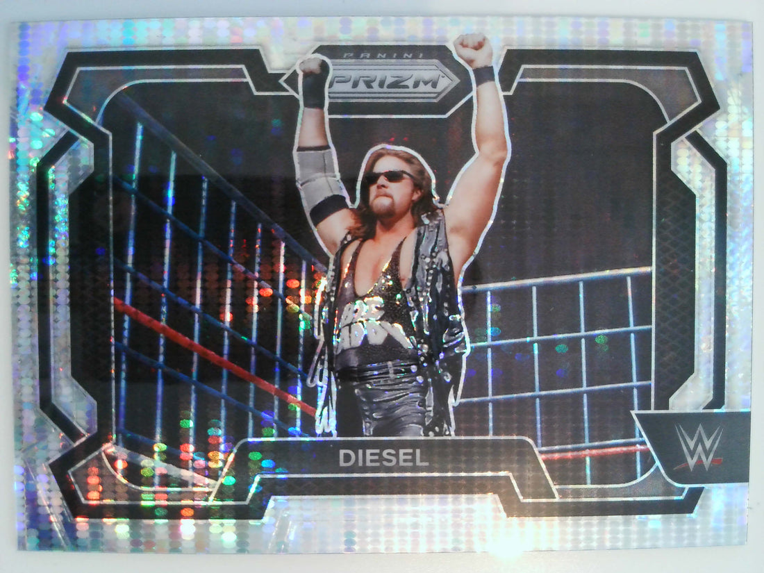 2024 Panini Prizm WWE Wrestling Pulsar Prizms 006/499 DIESEL #88
