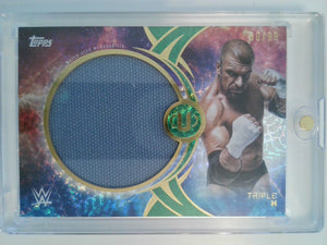 2025 Topps Universe WWE Wrestling WWE Authentics 30/99 Triple H #WAU-TRH