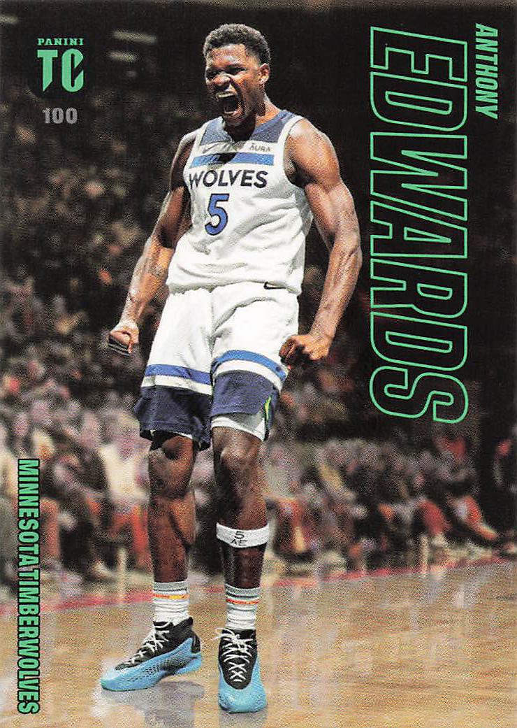 2023-24 Panini NBA Top Class Basketball Anthony Edwards #100
