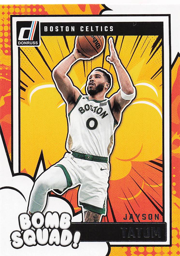 2024-25 Donruss Basketball Bomb Squad Jayson Tatum #17