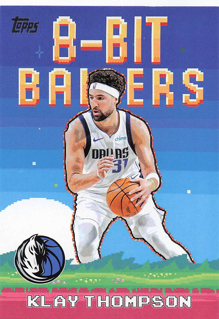2025-26 Topps Basketball 8-Bit Ballers Klay Thompson #8B-15