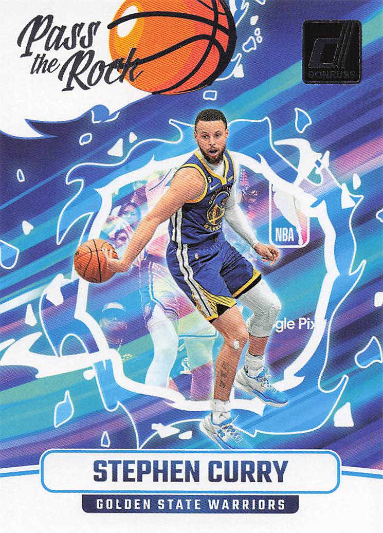 2024-25 Donruss Basketball Pass the Rock Stephen Curry #5