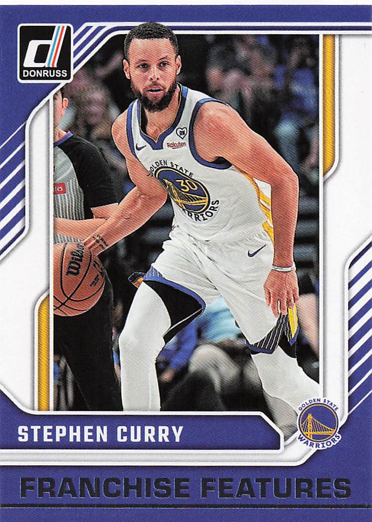 2024-25 Donruss Basketball Franchise Features Stephen Curry #29