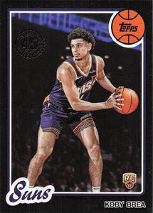 2025-26 Topps Basketball 1980-81 Topps Basketball Koby Brea #80BK-84