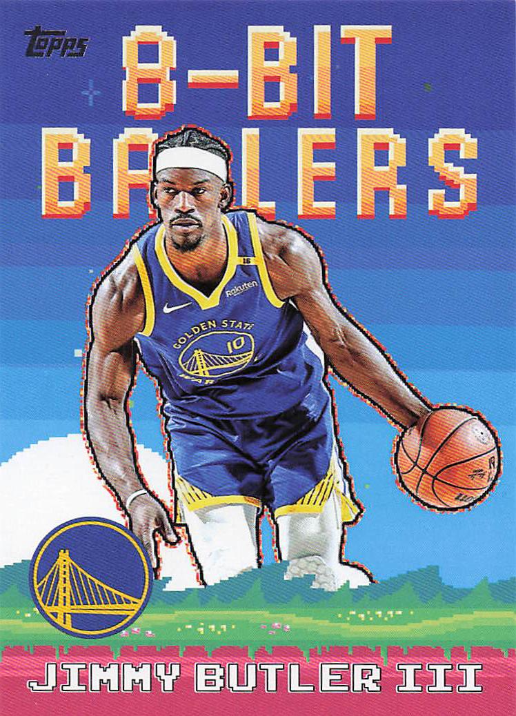 2025-26 Topps Basketball 8-Bit Ballers Jimmy Butler III #8B-13