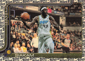 2025-26 Topps Basketball Foil Pattern Pascal Siakam #53