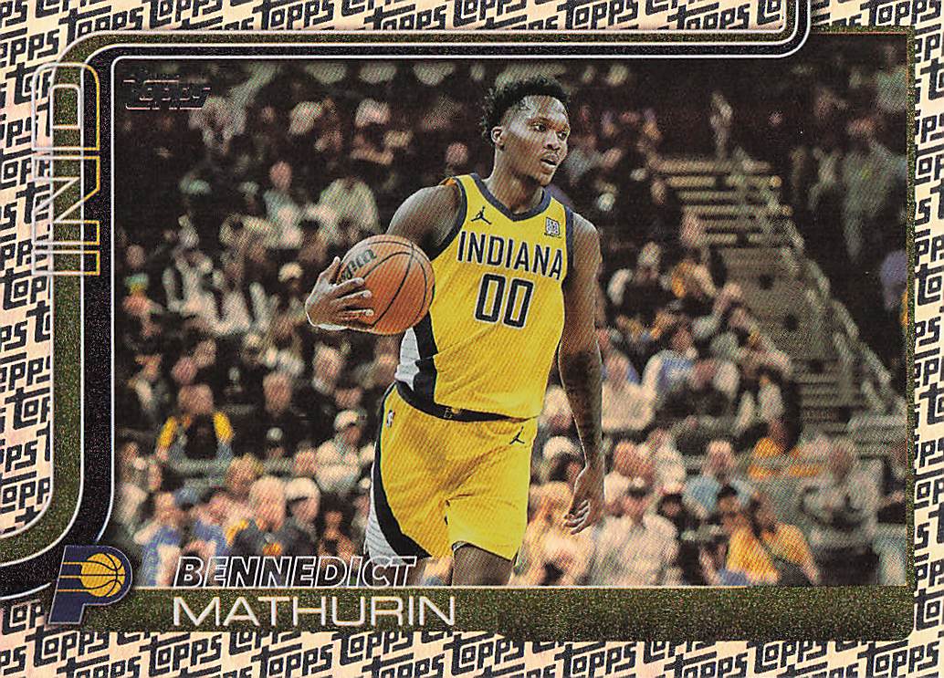 2025-26 Topps Basketball Foil Pattern Bennedict Mathurin #48