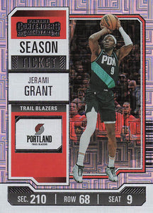 2023-24 Panini Contenders Season Ticket Premium Edition Jerami Grant #6