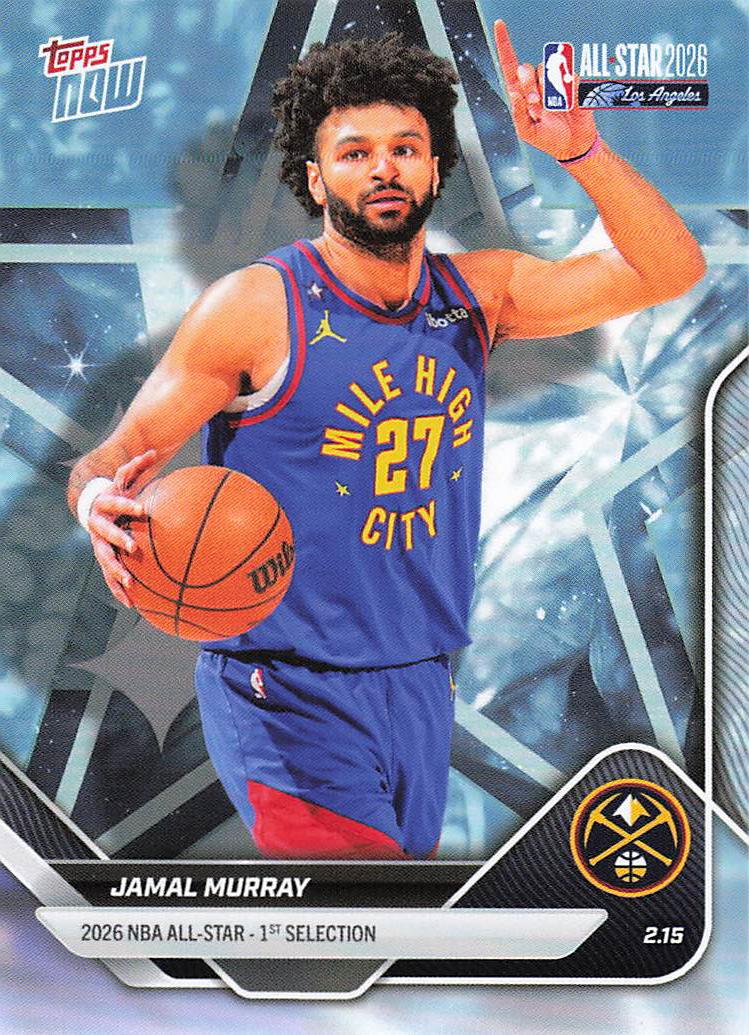 2025-26 Topps Now All-Star Game Basketball Jamal Murray #AS20
