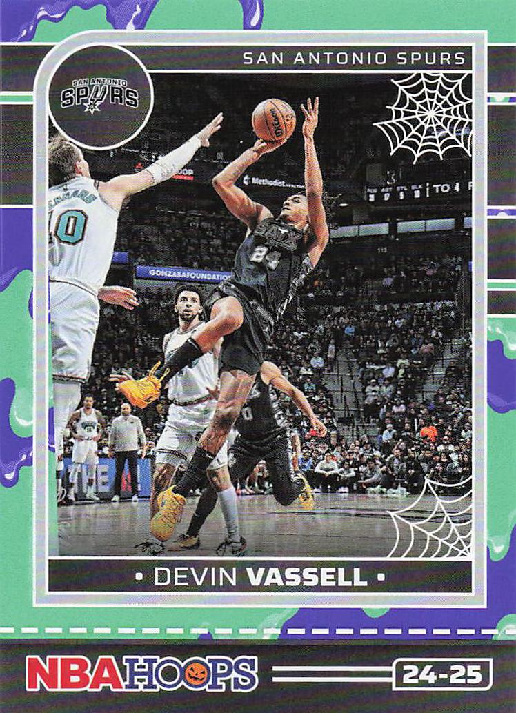 2024-25 Hoops Haunted Hoops Basketball Slime Devin Vassell #216