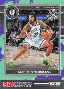 2024-25 Hoops Haunted Hoops Basketball Cameron Thomas #37