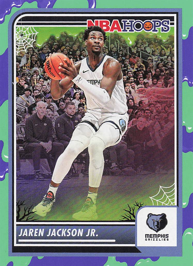 2023-24 Hoops Haunted Hoops Basketball Slime Jaren Jackson Jr. #124