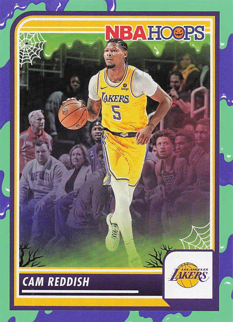 2023-24 Hoops Haunted Hoops Basketball Slime Cam Reddish #272