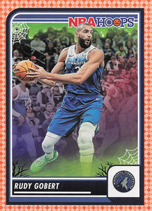 2023-24 Hoops Haunted Hoops Basketball Orange Rudy Gobert #52
