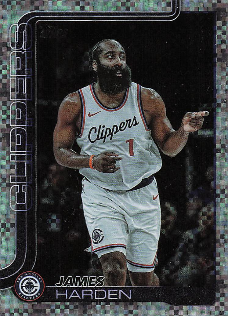 2025-26 Topps Basketball Crackleboard James Harden #143