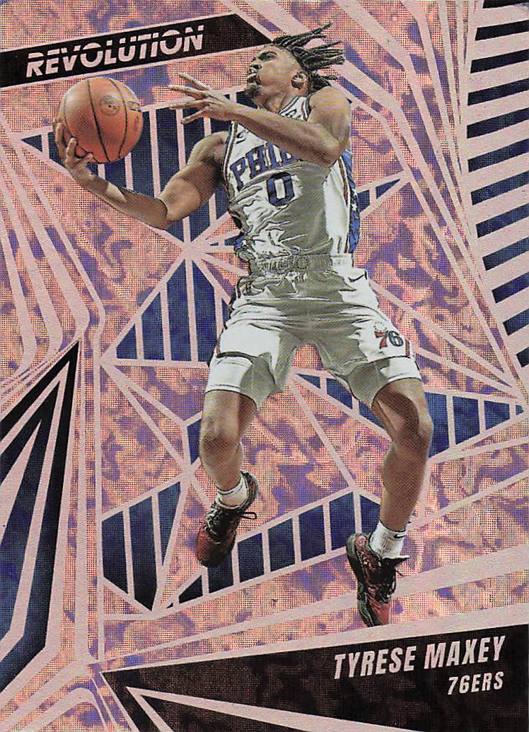 2023-24 Panini Revolution Basketball Avalanche Tyrese Maxey #66