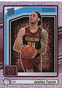 2024-25 Donruss Basketball Choice Jaylon Tyson #206 Rookie