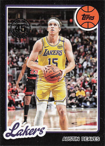 2025-26 Topps Basketball 1980-81 Topps Basketball Austin Reaves #80BK-6