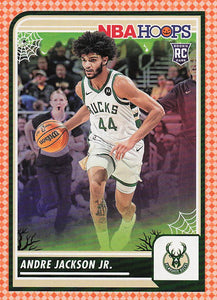 2023-24 Hoops Haunted Hoops Basketball Orange Andre Jackson Jr. #67 Rookie