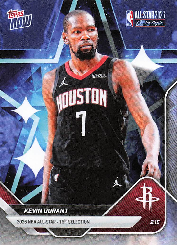 2025-26 Topps Now All-Star Game Basketball Kevin Durant #AS7