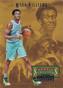 2022-23 Panini Contenders Basketball Rookie Stallions Mark Williams #9