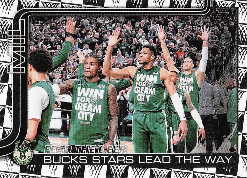 2025-26 Topps Season Tip Off Fear the Deer: Bucks Stars Lead the Way #281