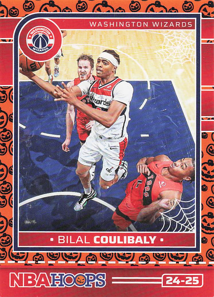 2024-25 Hoops Haunted Hoops Basketball Orange Bilal Coulibaly #164