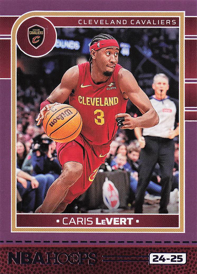 2024-25 Hoops Basketball Purple Caris LeVert #4