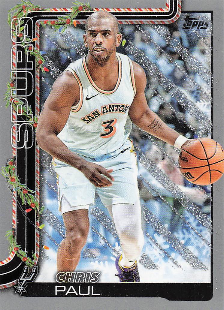 2025-26 Topps Holiday Basketball Glitter Holiday Chris Paul #H159