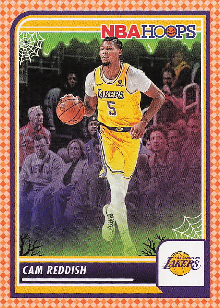 2023-24 Hoops Haunted Hoops Basketball Orange Cam Reddish #272