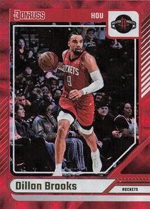 2024-25 Donruss Basketball Red Wedges Dillon Brooks #34