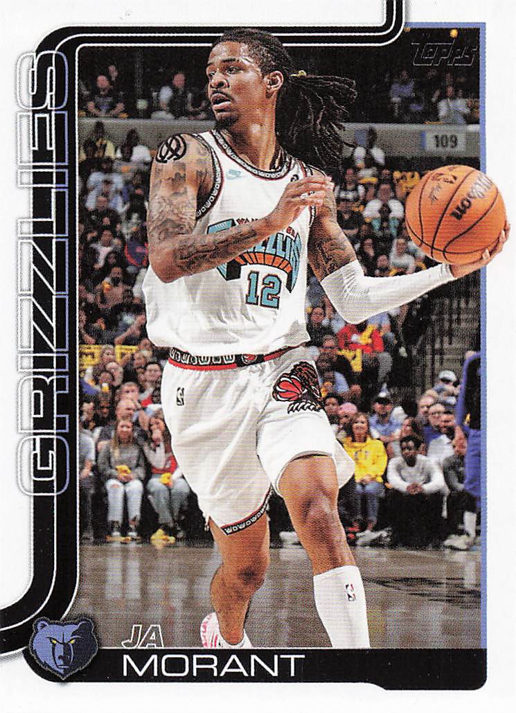 2025-26 Topps Basketball Ja Morant #182