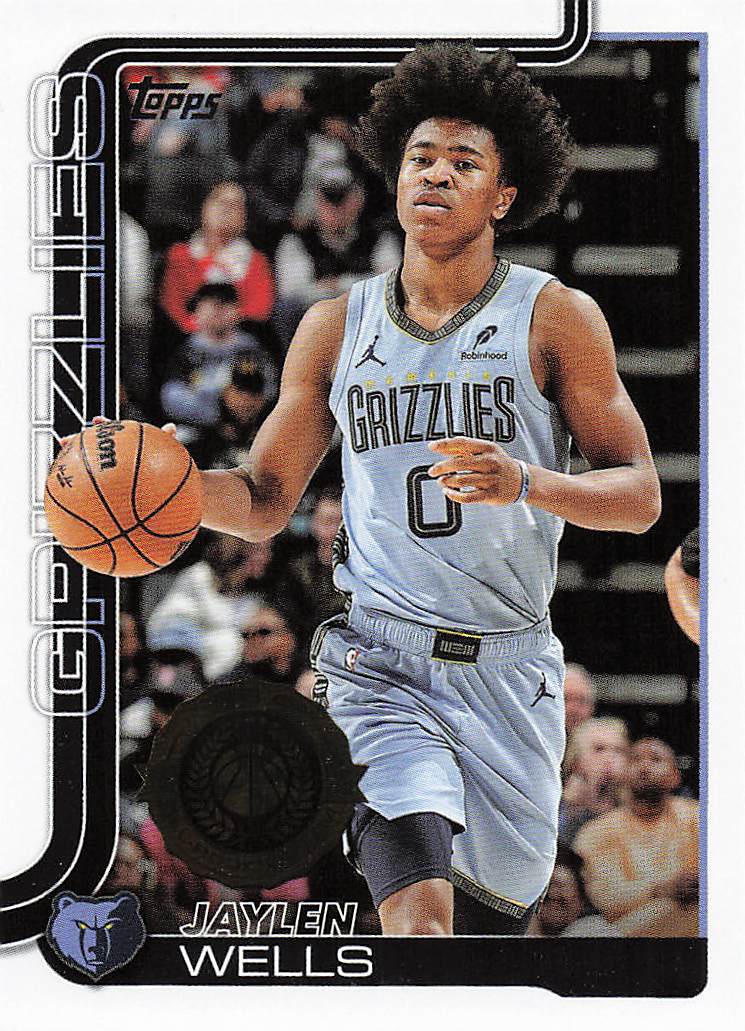 2025-26 Topps Basketball Jaylen Wells #183