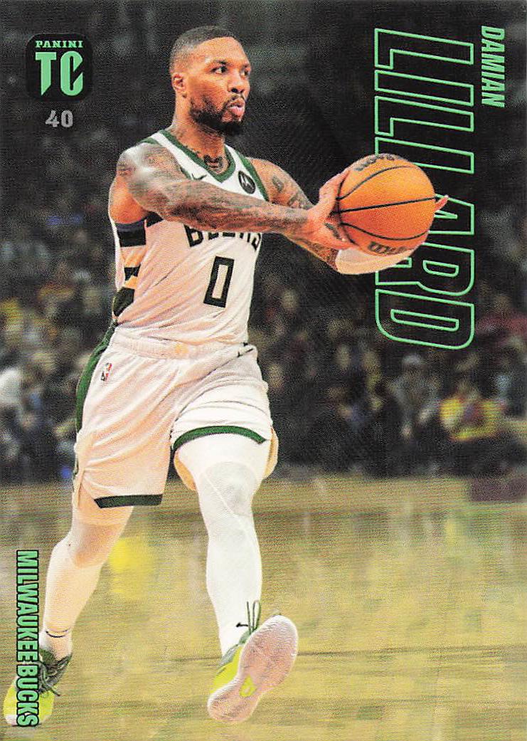 2023-24 Panini NBA Top Class Basketball Damian Lillard #40