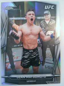 2026 Topps Chrome UFC Mma Refractor Jean Matsumoto #28