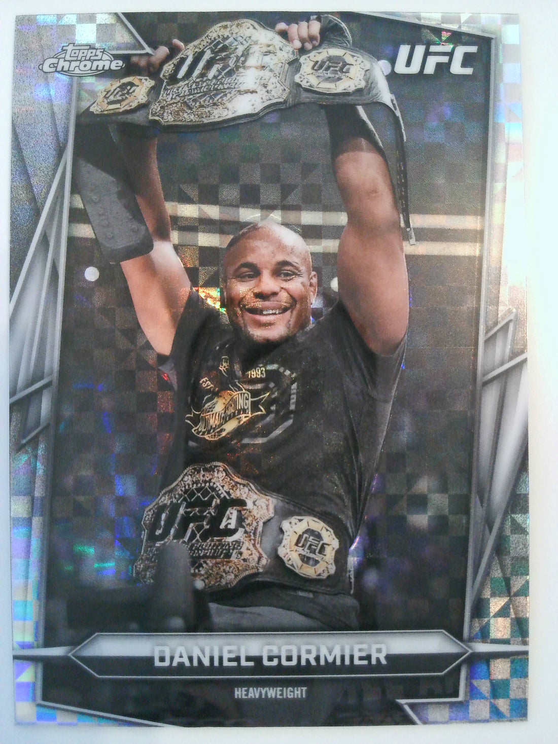 2026 Topps Chrome UFC Mma X-Fractor Daniel Cormier #8