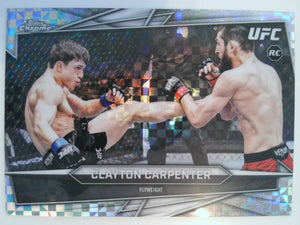 2026 Topps Chrome UFC Mma X-Fractor Clayton Carpenter #184 Rookie