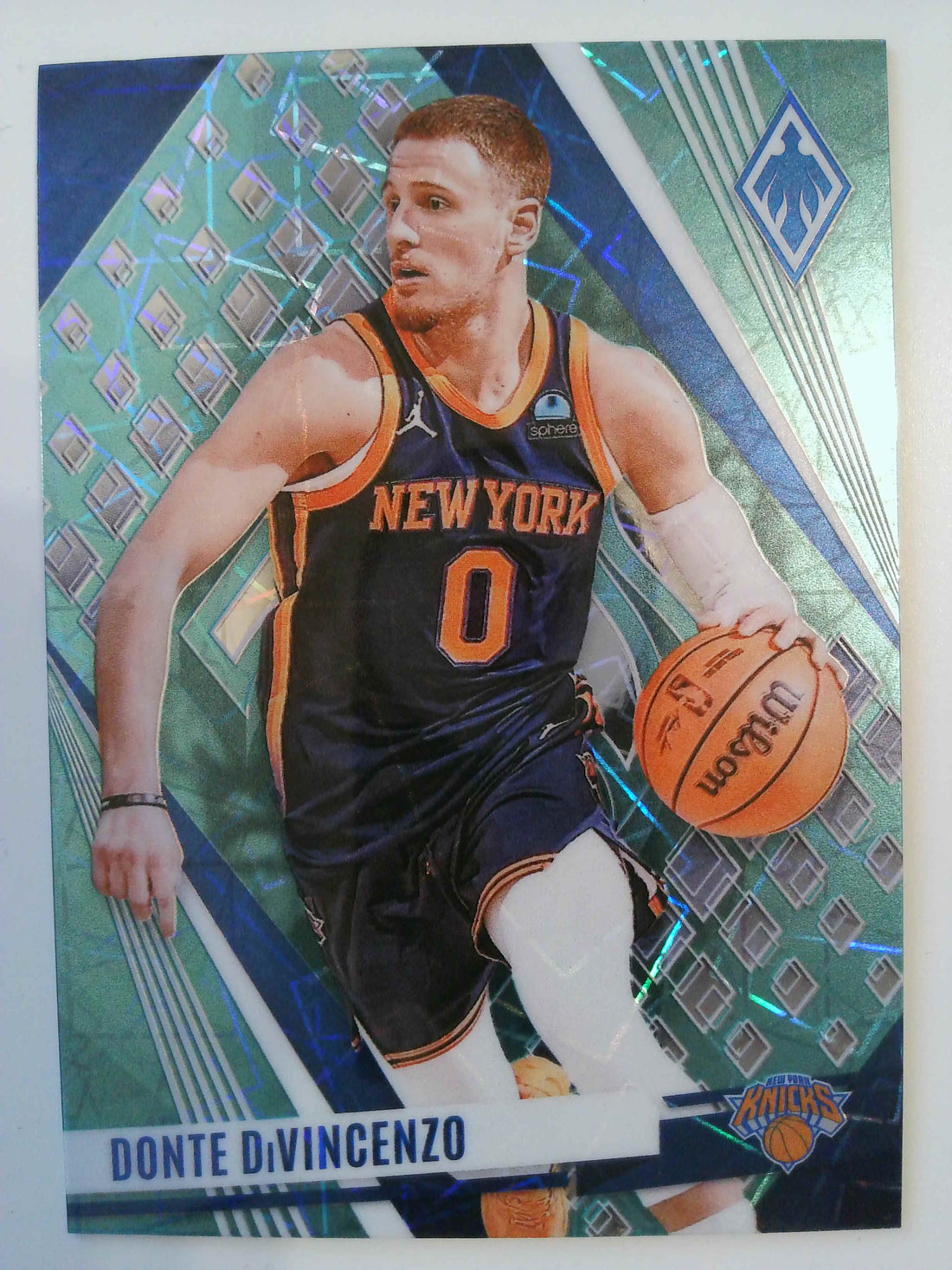 2023-24 Panini Phoenix Basketball Phoenix Teal Lazer Donte DiVincenzo #250