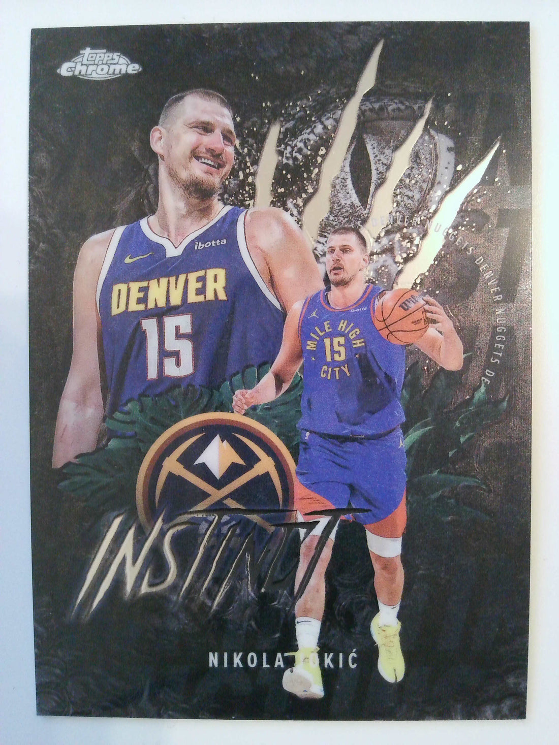 2025-26 Topps Chrome Basketball Instinct Nikola Joki? #INS-1