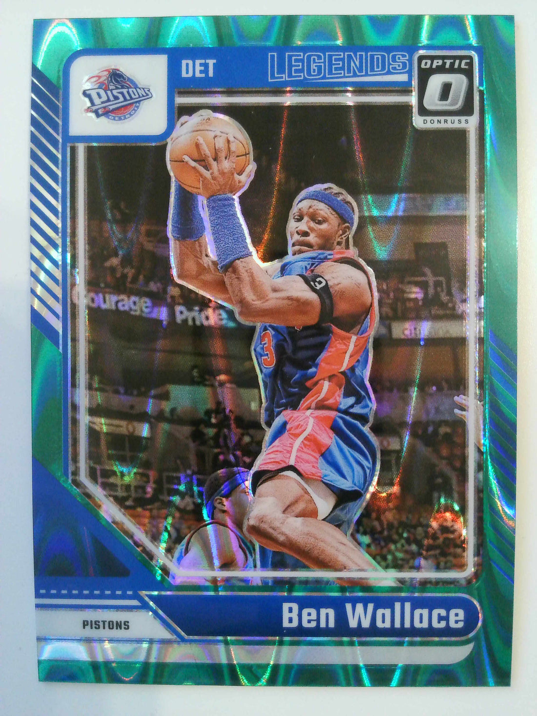 2024-25 Donruss Optic Basketball Green Shimmer Ben Wallace #230